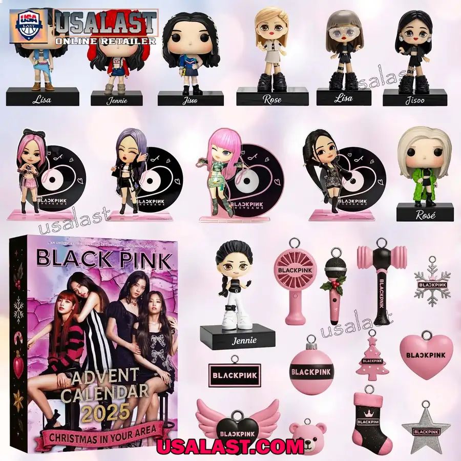 Blackpink Premium 2025 Advent Calendar - Adult & Kids T-Shirts, Sweatshirts & Hoodies apparel design preview 1