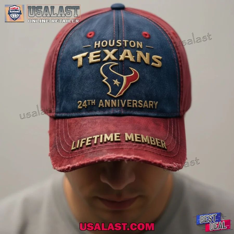 Houston Texans 24th Anniversary 2002-2026 Baseball - Adult & Kids T-Shirts, Sweatshirts & Hoodies apparel design preview 1