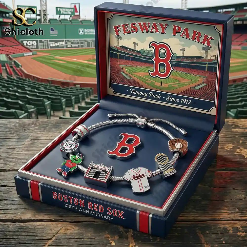 Boston Red Sox 125th Anniversary Adjustable Limited - Adult & Kids T-Shirts, Sweatshirts & Hoodies apparel design preview 1