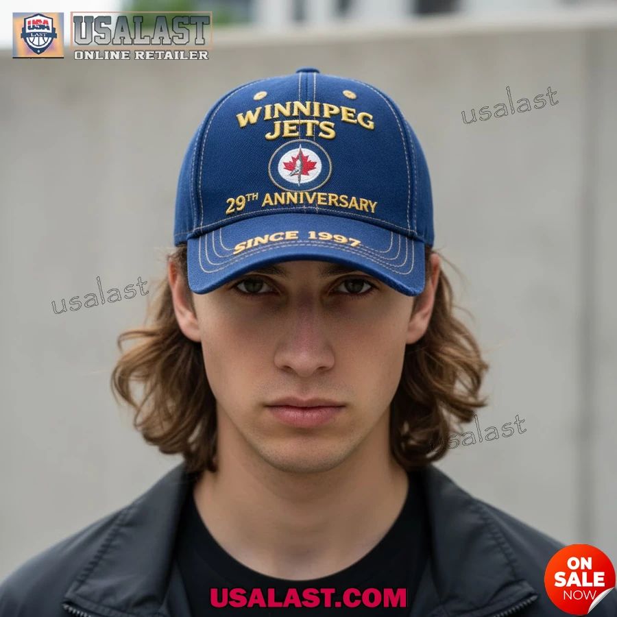 Winnipeg Jets 29th Anniversary 1997-2026 Classic Cap - Adult & Kids T-Shirts, Sweatshirts & Hoodies apparel design preview 1
