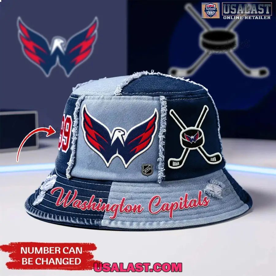 Washington Capitals Premium Bucket Hat - Adult & Kids T-Shirts, Sweatshirts & Hoodies apparel design preview 1