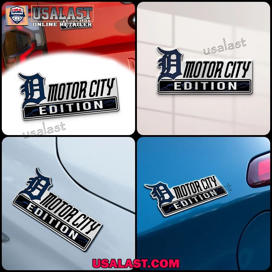Detroit Tigers Edition Engraved Car Name Badge - Adult & Kids T-Shirts, Sweatshirts & Hoodies apparel design preview 1