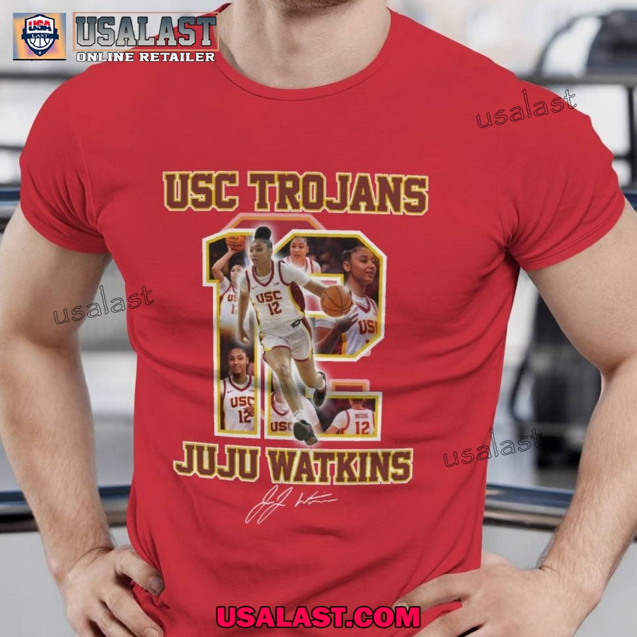 USC Trojans Juju Watkins 12 - Adult & Kids T-Shirts, Sweatshirts & Hoodies apparel design preview 1