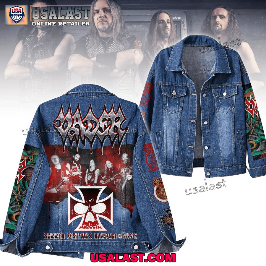 Vader Summer Festivals Rampage 2025 Denim Jacket - Adult & Kids T-Shirts, Sweatshirts & Hoodies apparel design preview 1