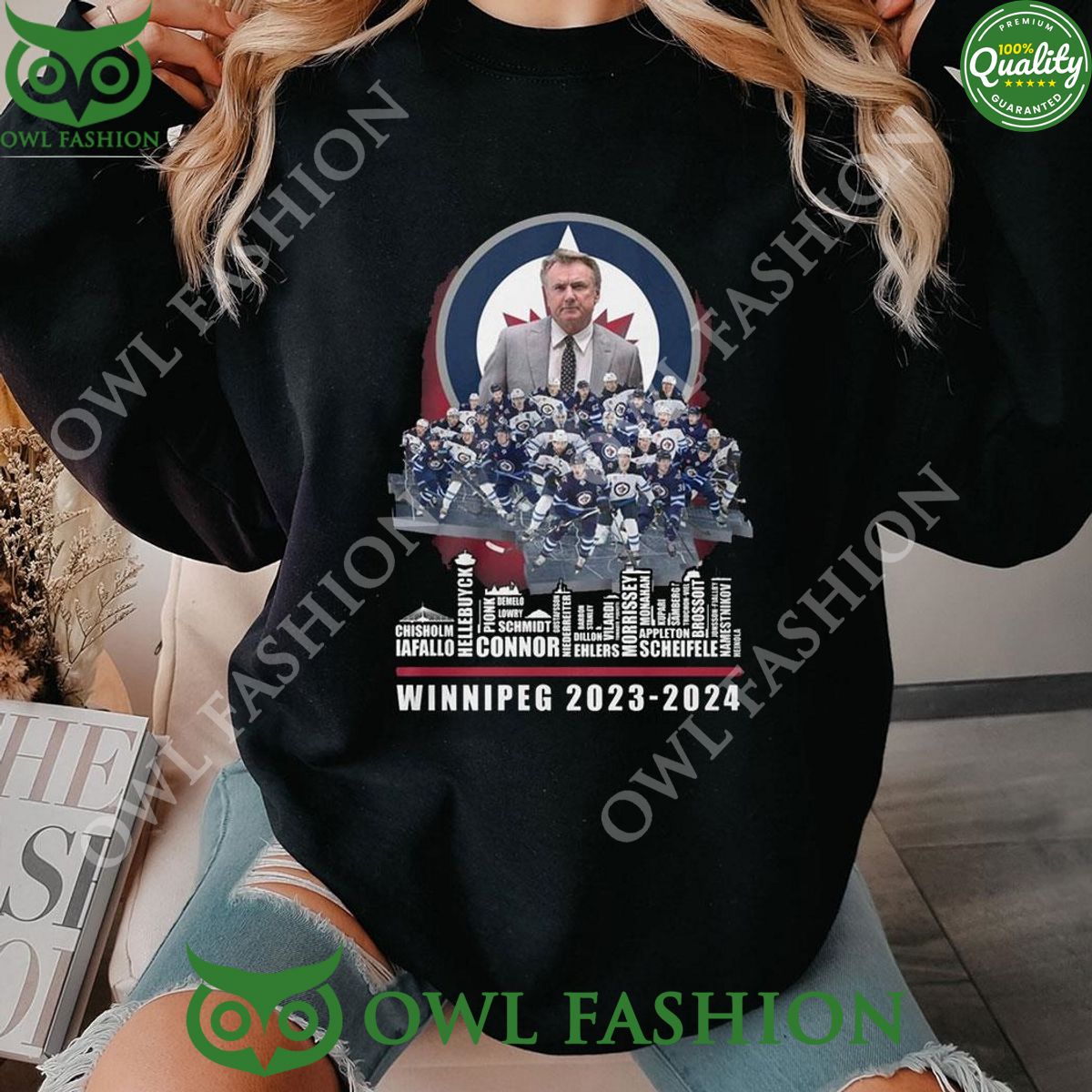 Vancouver Canucks Winnipeg 2023 2024 - Adult & Kids T-Shirts, Sweatshirts & Hoodies apparel design preview 1
