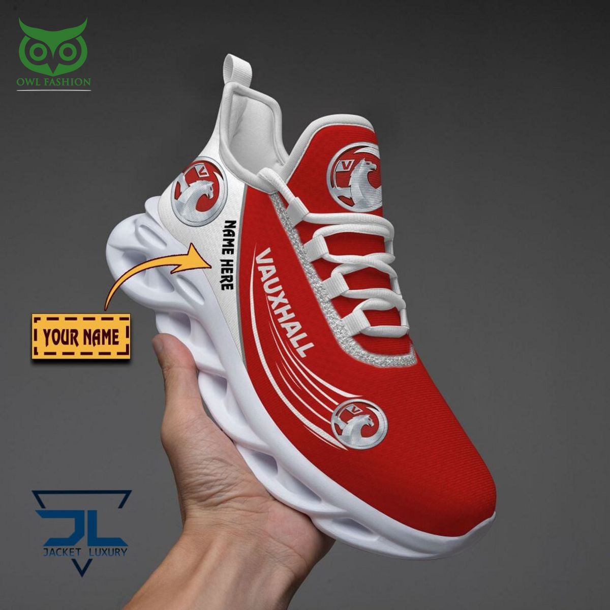 Vauxhall Car Brand Personalized Max Soul Sneakers - Adult & Kids T-Shirts, Sweatshirts & Hoodies apparel design preview 1