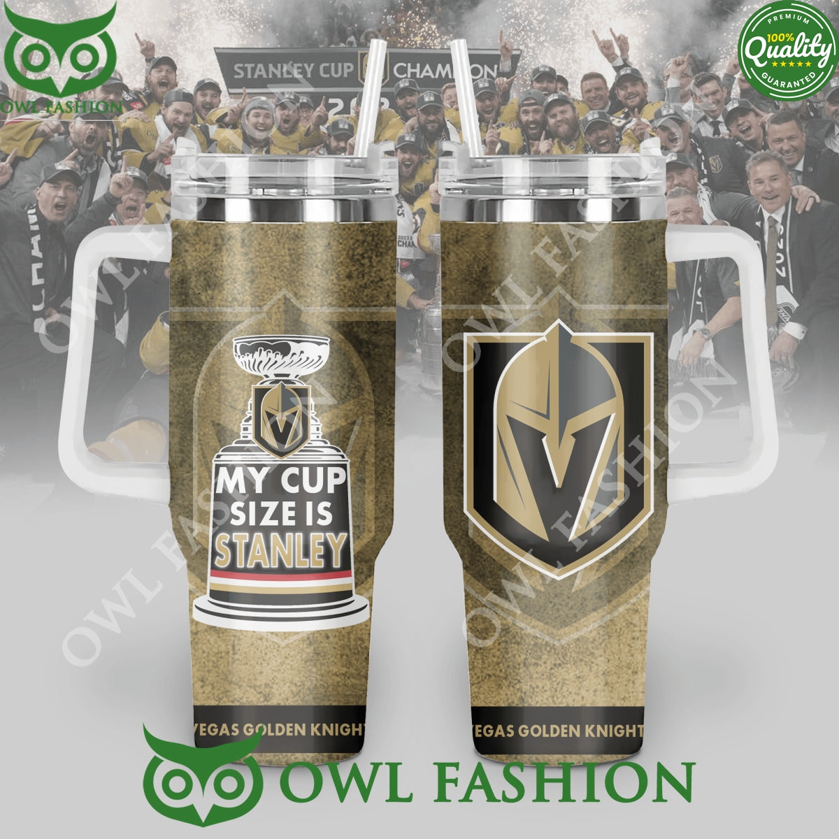 Vegas Golden Knights Ice Hockey My Cup size is - Adult & Kids T-Shirts, Sweatshirts & Hoodies apparel design preview 1