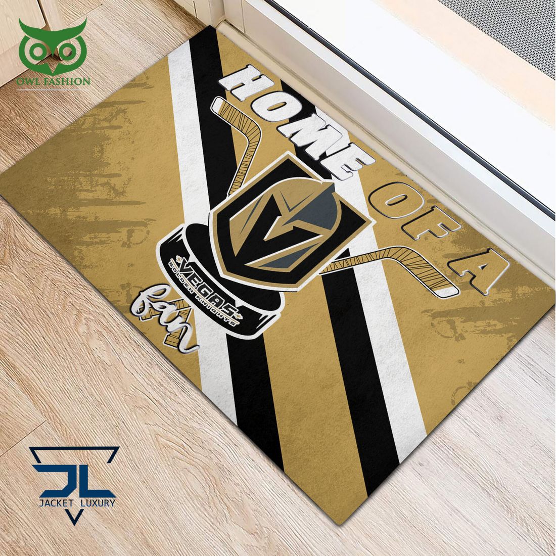 Vegas Golden Knights NHL Team Doormat - Adult & Kids T-Shirts, Sweatshirts & Hoodies apparel design preview 1