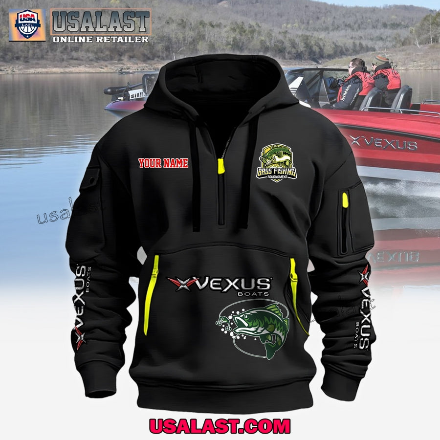 Vexus Boats Fishing Custom Name Heavy - Adult & Kids T-Shirts, Sweatshirts & Hoodies apparel design preview 1