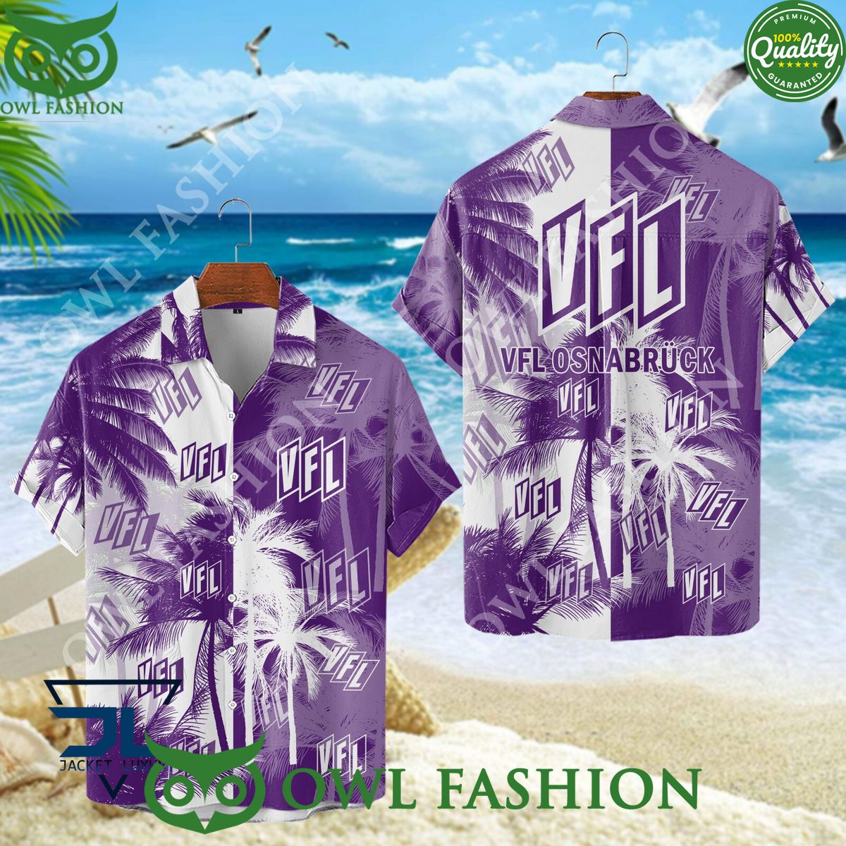 VfL Osnabrück Bundesliga football club Coconut Tree - Adult & Kids T-Shirts, Sweatshirts & Hoodies apparel design preview 1