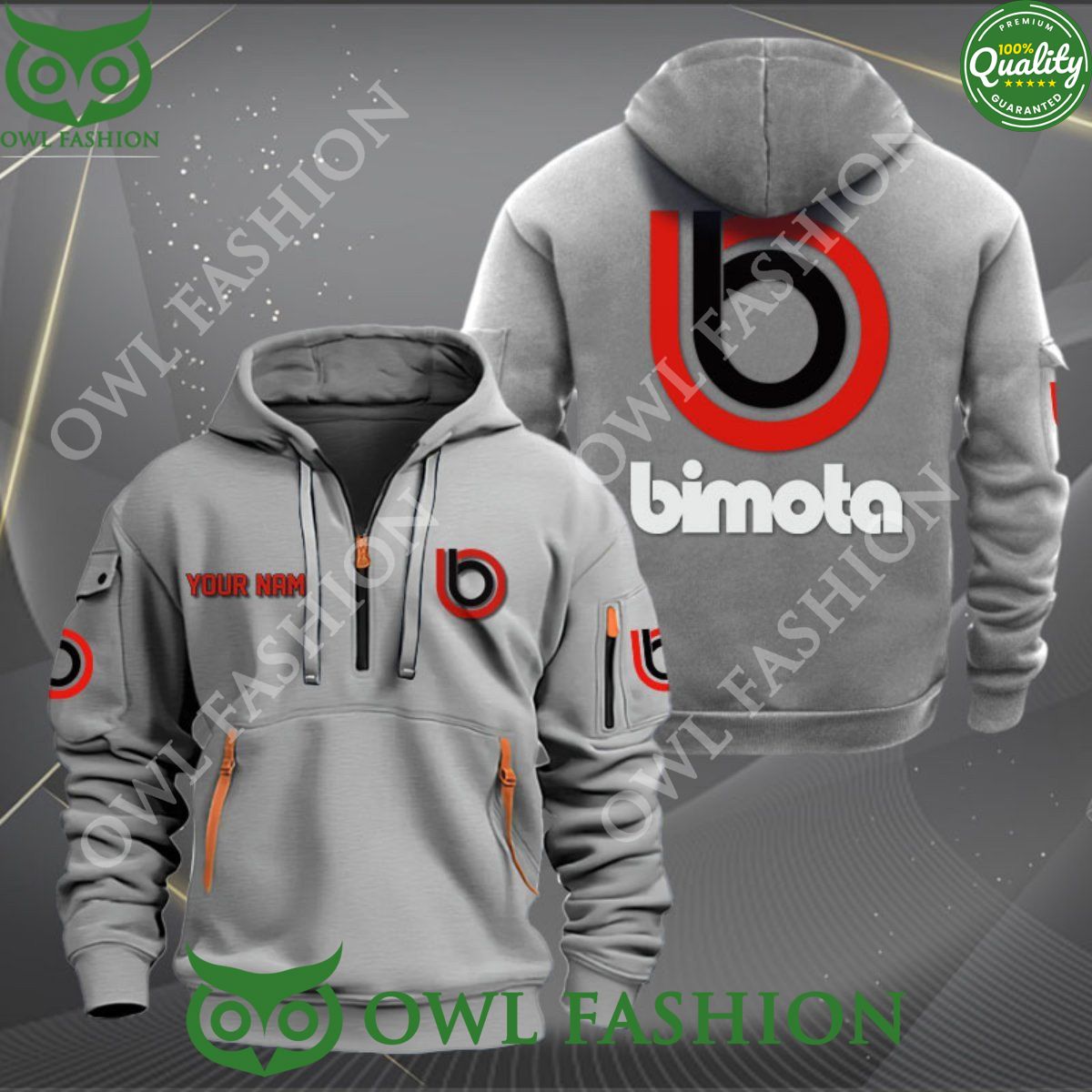 Victory Motorcycles Personalized Limited Quarter zip - Adult & Kids T-Shirts, Sweatshirts & Hoodies apparel design preview 1