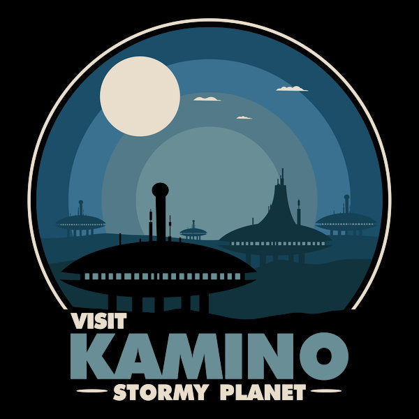 Visit Kamino - Adult & Kids T-Shirts, Sweatshirts & Hoodies apparel design preview 1