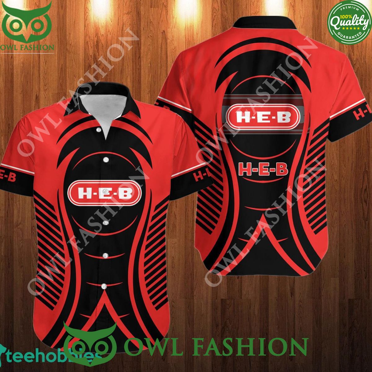 Trending HEB favorite grocery store 3D Hawaiian - Adult & Kids T-Shirts, Sweatshirts & Hoodies apparel design preview 1