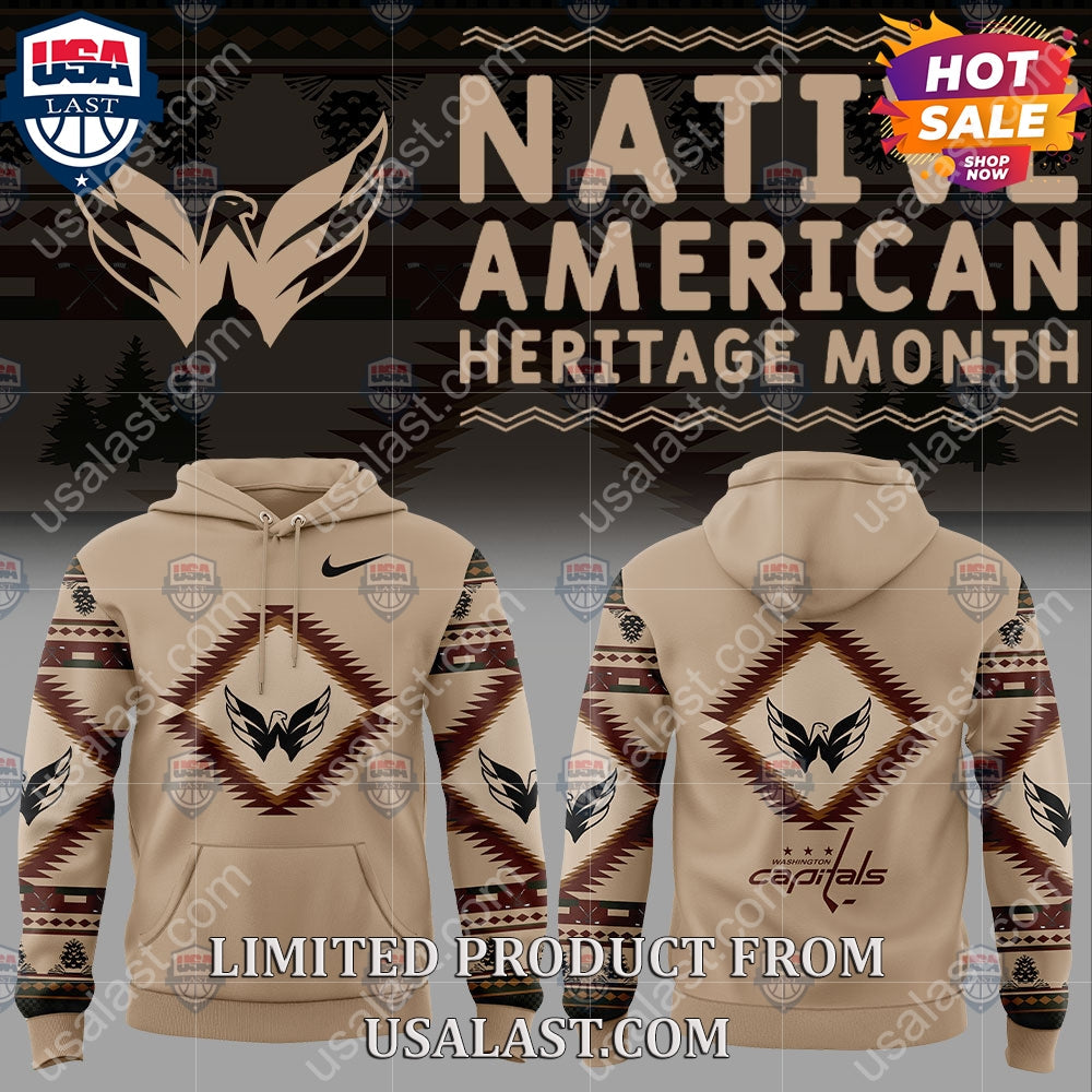 Washington Capitals NHL Native American Heritage - Adult & Kids T-Shirts, Sweatshirts & Hoodies apparel design preview 1