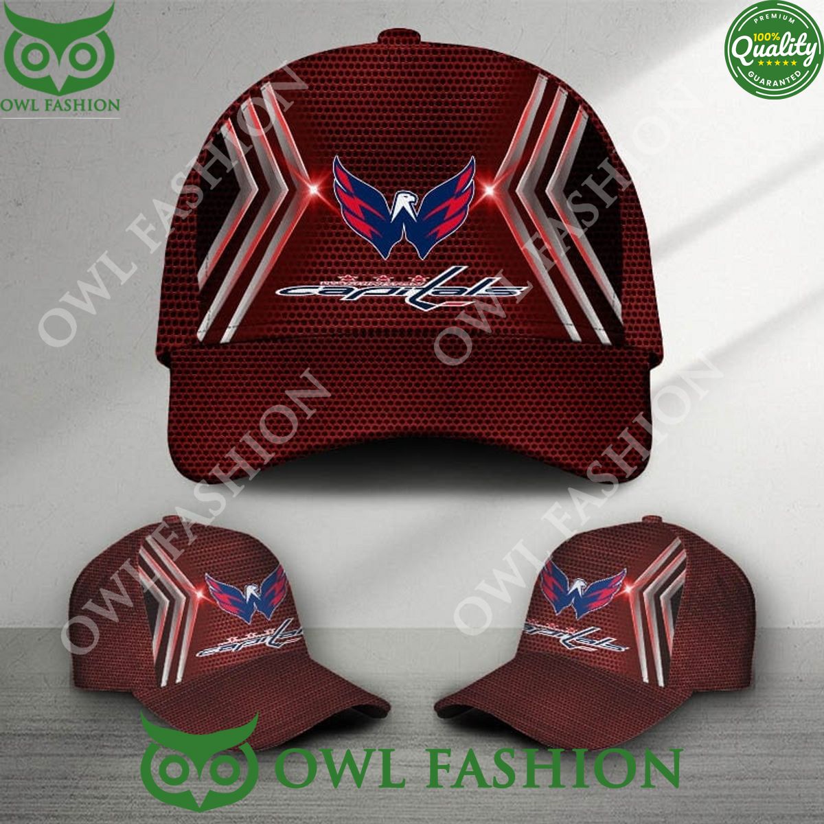 Washington Capitals Printed NHL Ice Hockey Classic - Adult & Kids T-Shirts, Sweatshirts & Hoodies apparel design preview 1