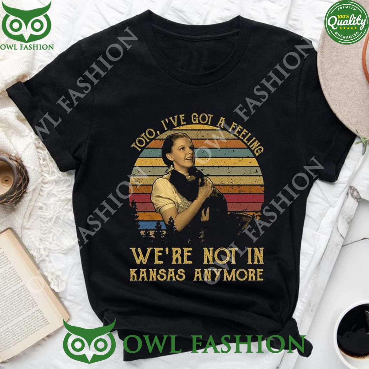 We are not in Kansas anymore vintage The Wizard of Oz - Adult & Kids T-Shirts, Sweatshirts & Hoodies apparel design preview 1