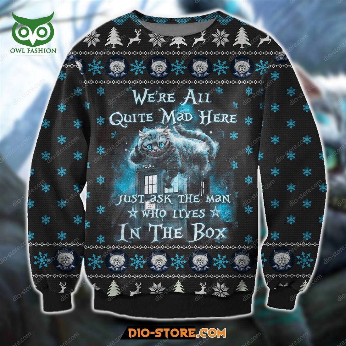 Were All Quite Mad Here Alice In Wonderland 3d Print - Adult & Kids T-Shirts, Sweatshirts & Hoodies apparel design preview 1