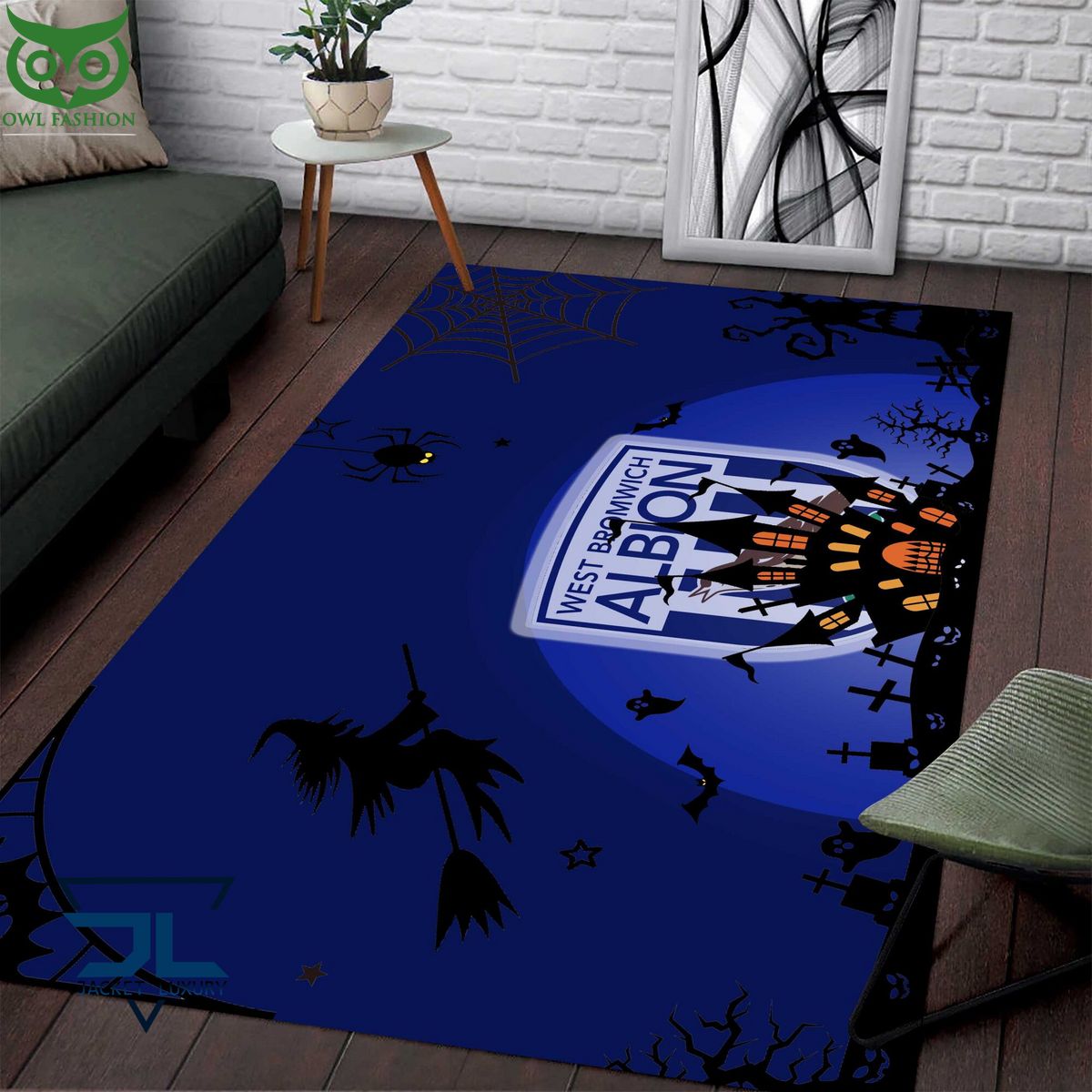 West Bromwich Albion F.C EFL New Carpet Rug - Adult & Kids T-Shirts, Sweatshirts & Hoodies apparel design preview 1