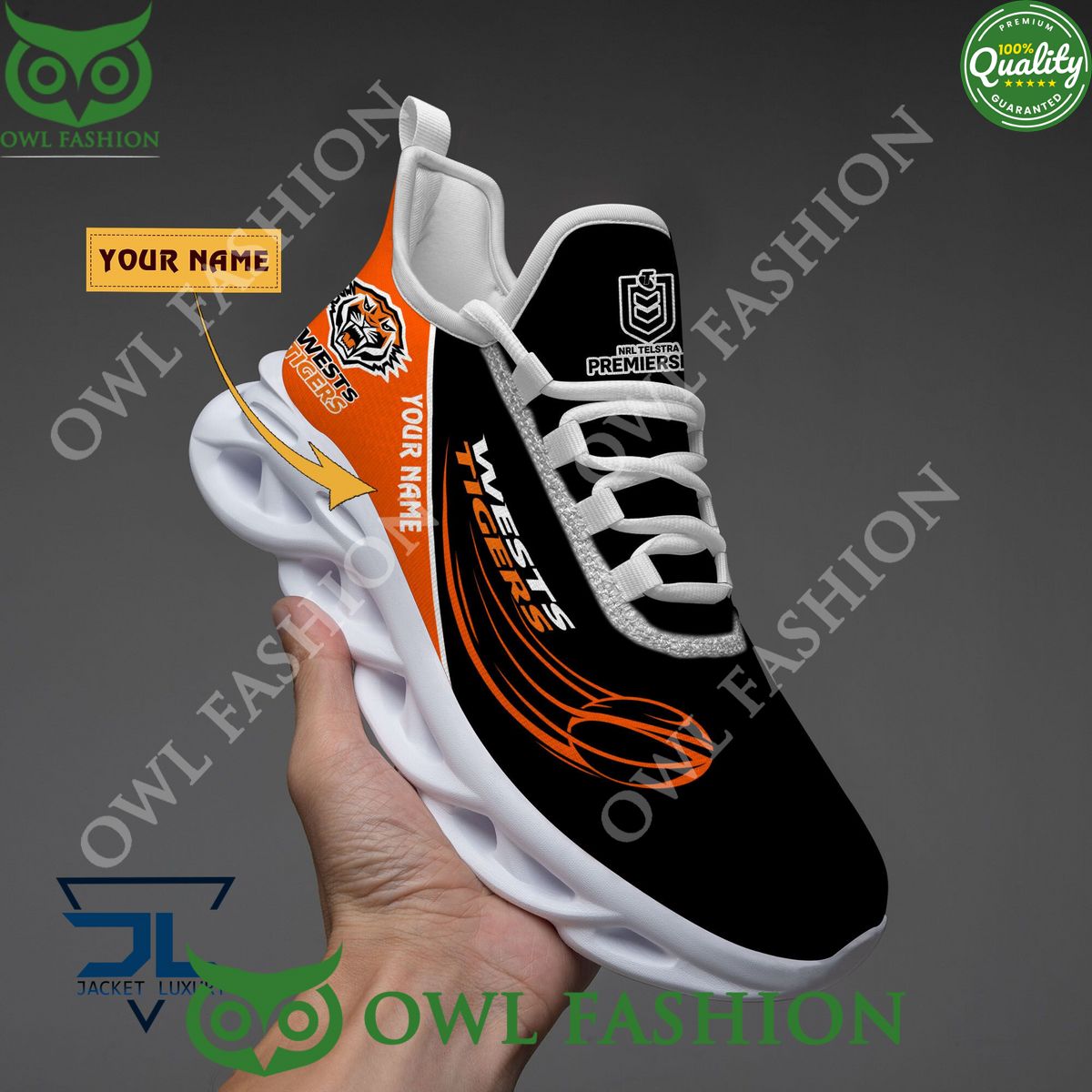 Wests Tigers NRL Rugby Personalized Limited Max Soul - Adult & Kids T-Shirts, Sweatshirts & Hoodies apparel design preview 1