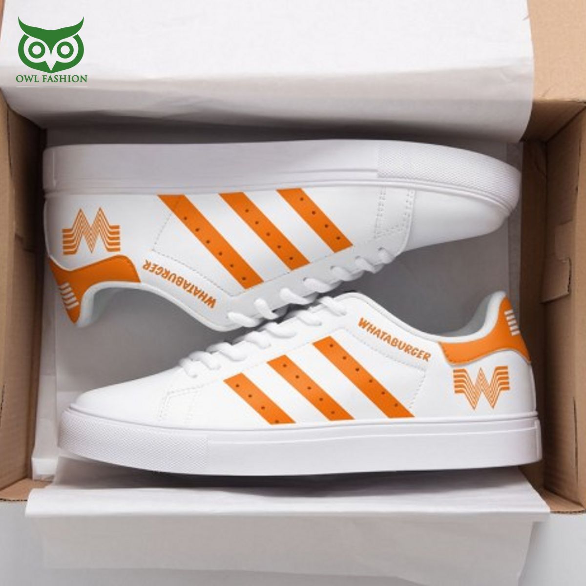 Whataburger Fast Food Brand Stan Smith Shoes - Adult & Kids T-Shirts, Sweatshirts & Hoodies apparel design preview 1