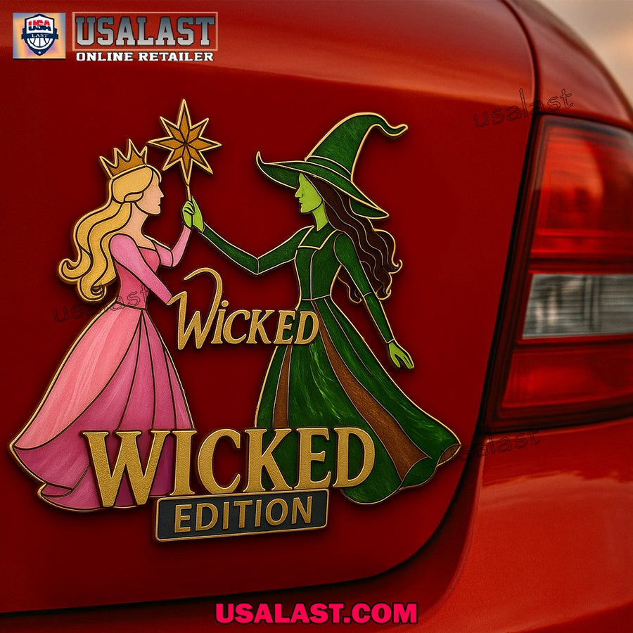 Wicked Movie Edition Car Emblem Custom 3D Badge - Adult & Kids T-Shirts, Sweatshirts & Hoodies apparel design preview 1