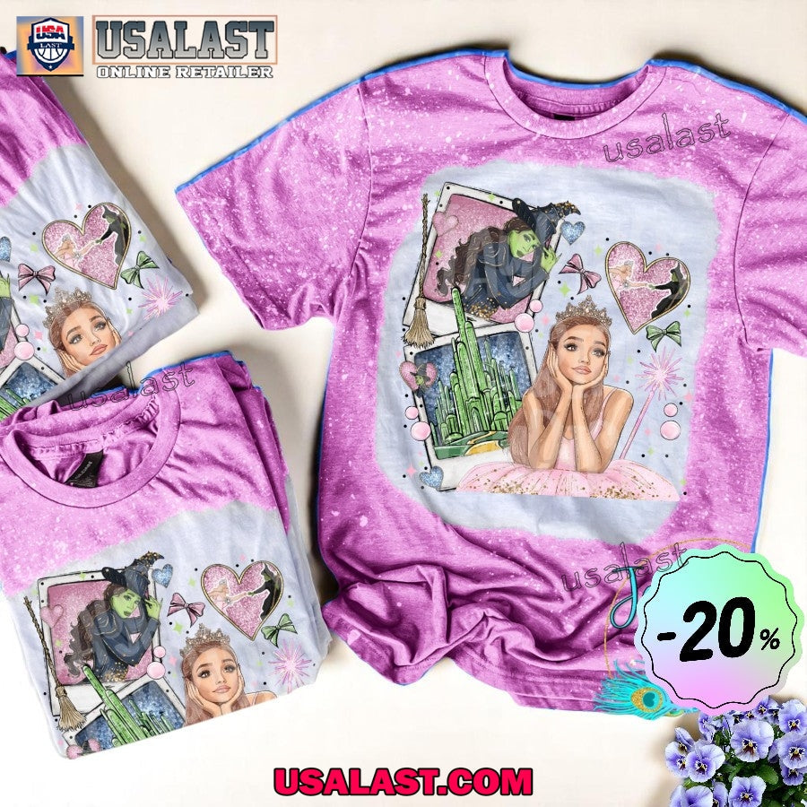 Wicked Movie Unisex Bleached - Adult & Kids T-Shirts, Sweatshirts & Hoodies apparel design preview 1