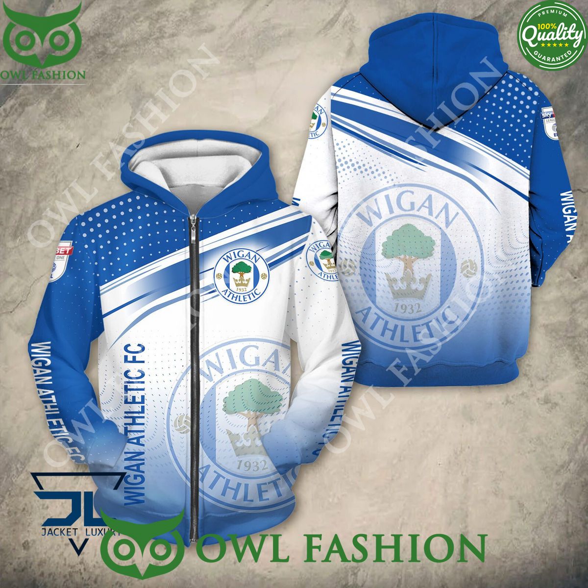 Wigan Athletic Trending Design EFL 2024 - Adult & Kids T-Shirts, Sweatshirts & Hoodies apparel design preview 1