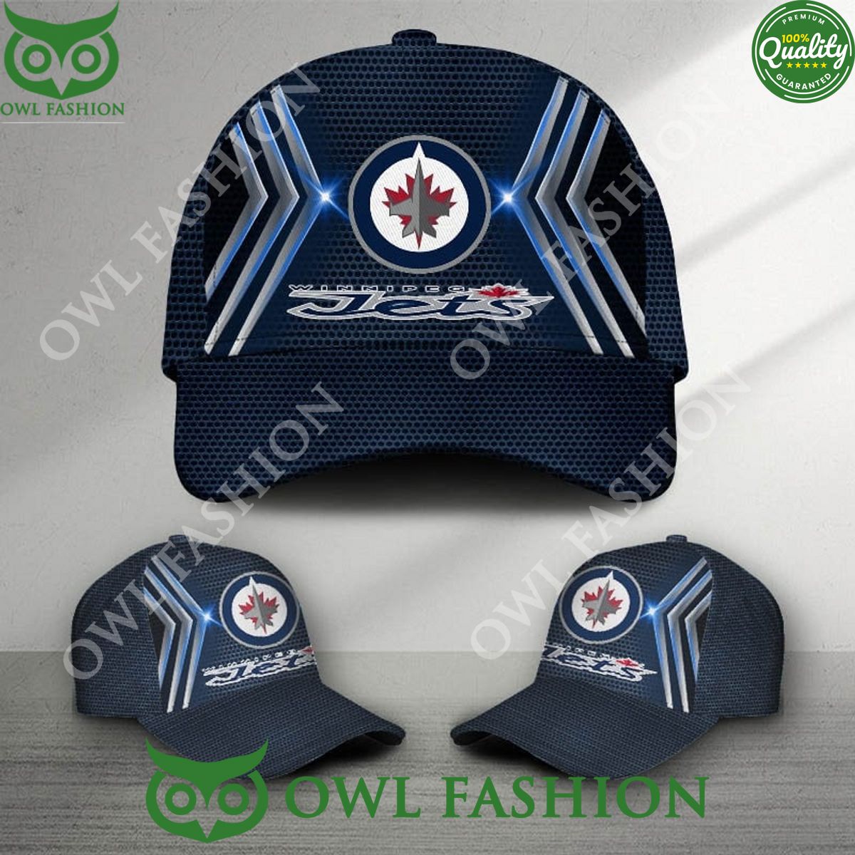 Winnipeg Jets Printed NHL Ice Hockey Classic Cap - Adult & Kids T-Shirts, Sweatshirts & Hoodies apparel design preview 1