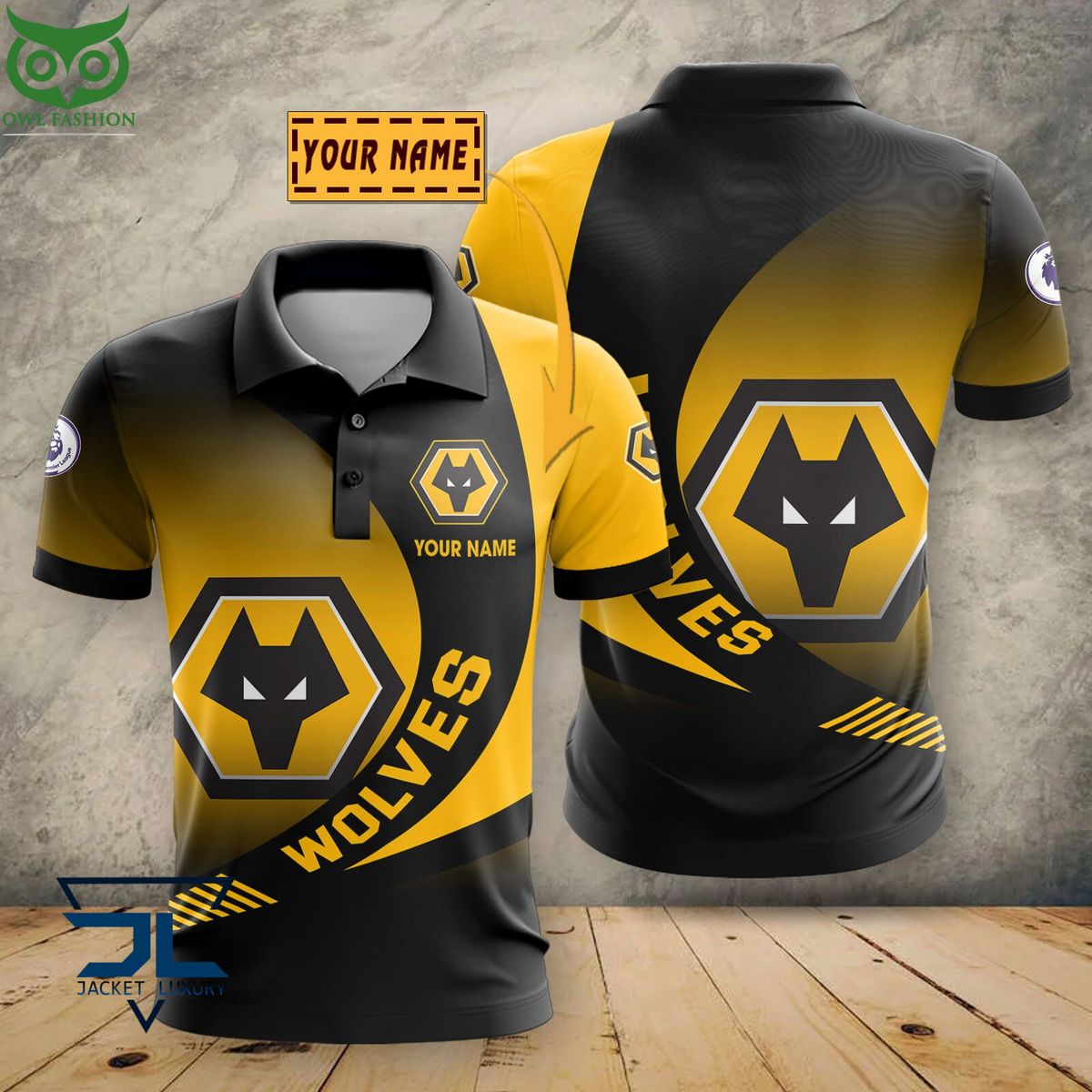 Wolverhampton Wanderers F.C Premier League 2023 - Adult & Kids T-Shirts, Sweatshirts & Hoodies apparel design preview 1