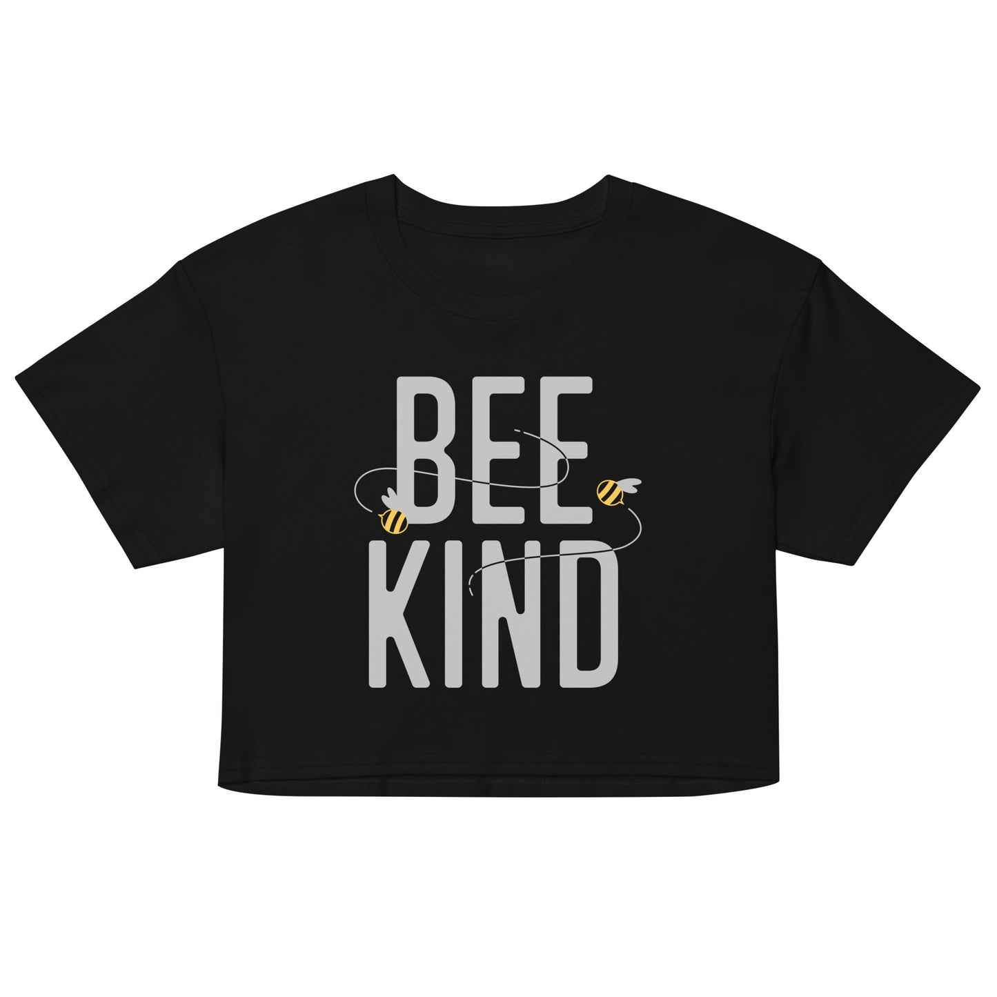Bee Kind Women's Crop - Adult & Kids T-Shirts, Sweatshirts & Hoodies apparel design preview 1