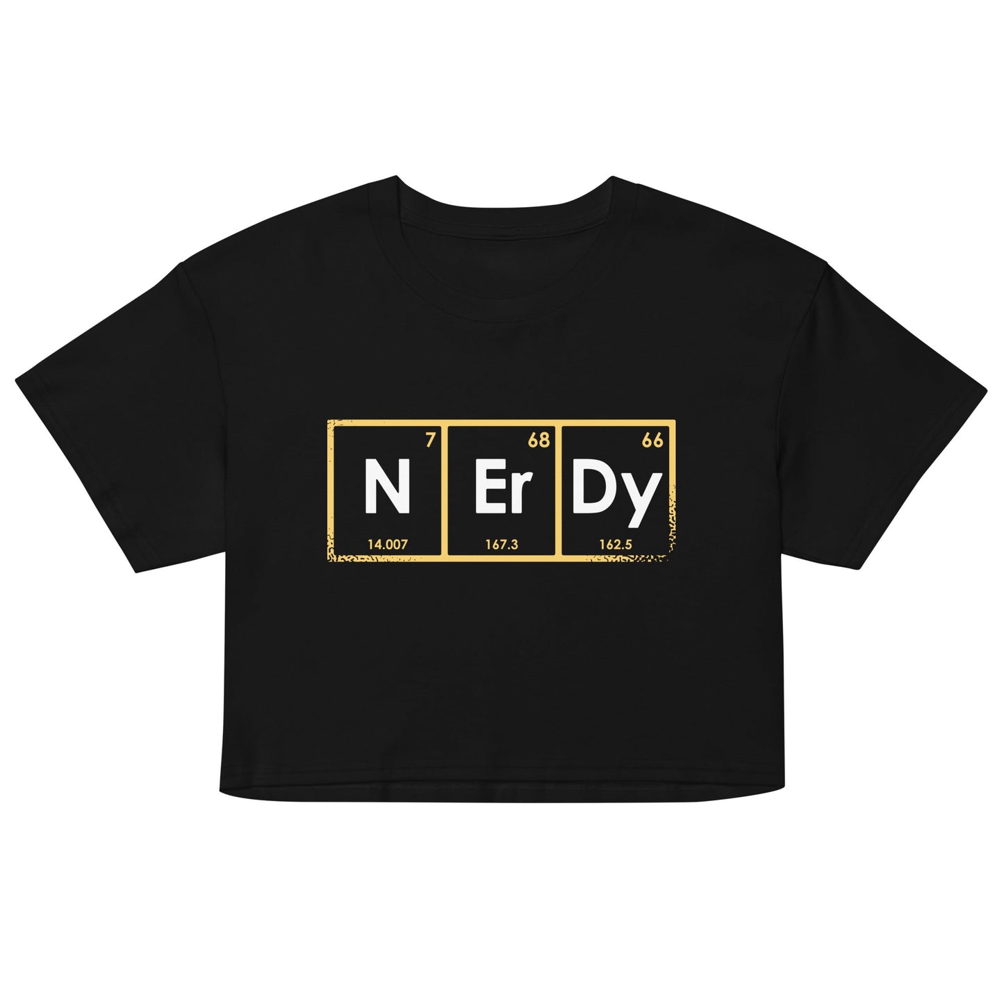 NErDy Elements Women's Crop - Adult & Kids T-Shirts, Sweatshirts & Hoodies apparel design preview 1
