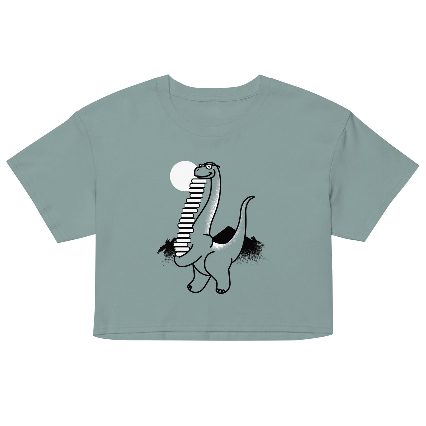 Bookosaurus Women's Crop - Adult & Kids T-Shirts, Sweatshirts & Hoodies apparel design preview 1
