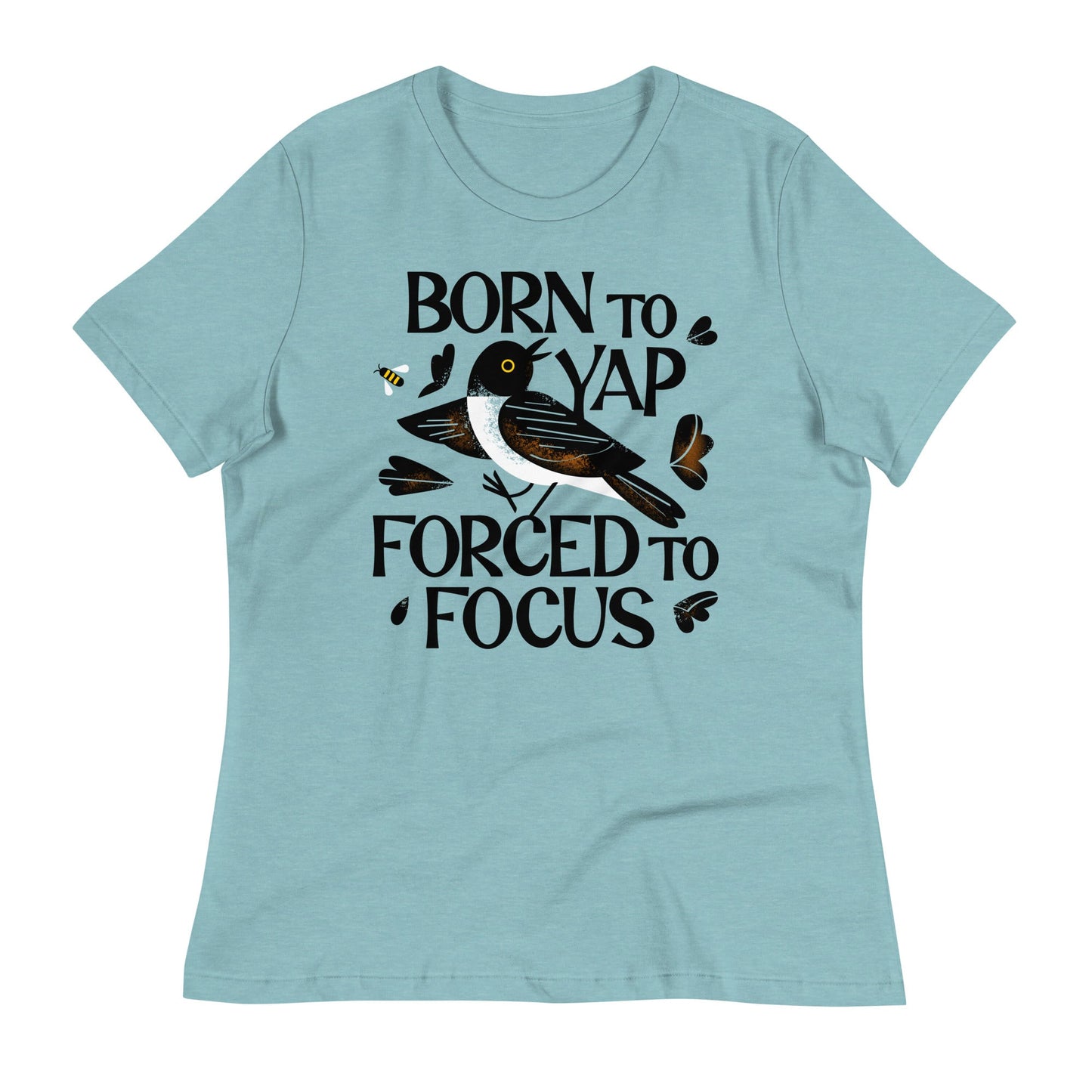Born To Yap Forced Focus Women's Signature - Adult & Kids T-Shirts, Sweatshirts & Hoodies apparel design preview 1