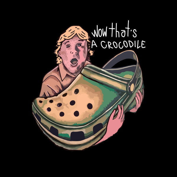 Wow Thats A Crocodile - Adult & Kids T-Shirts, Sweatshirts & Hoodies apparel design preview 1