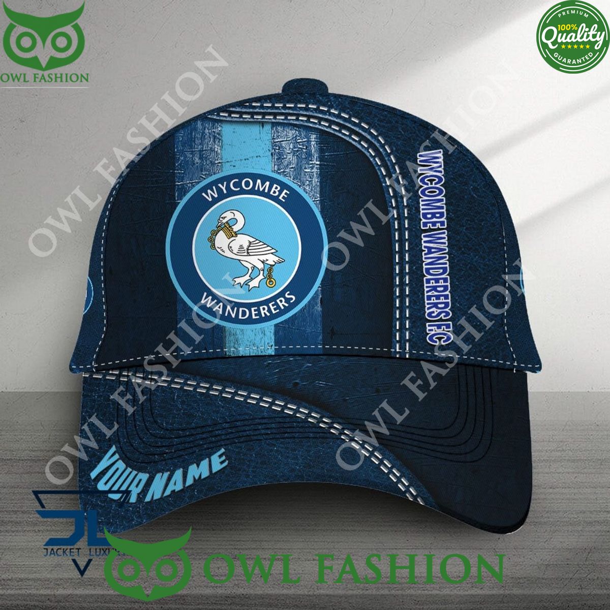 Wycombe Wanderers F.C EFL Champion Custom Classic Cap - Adult & Kids T-Shirts, Sweatshirts & Hoodies apparel design preview 1