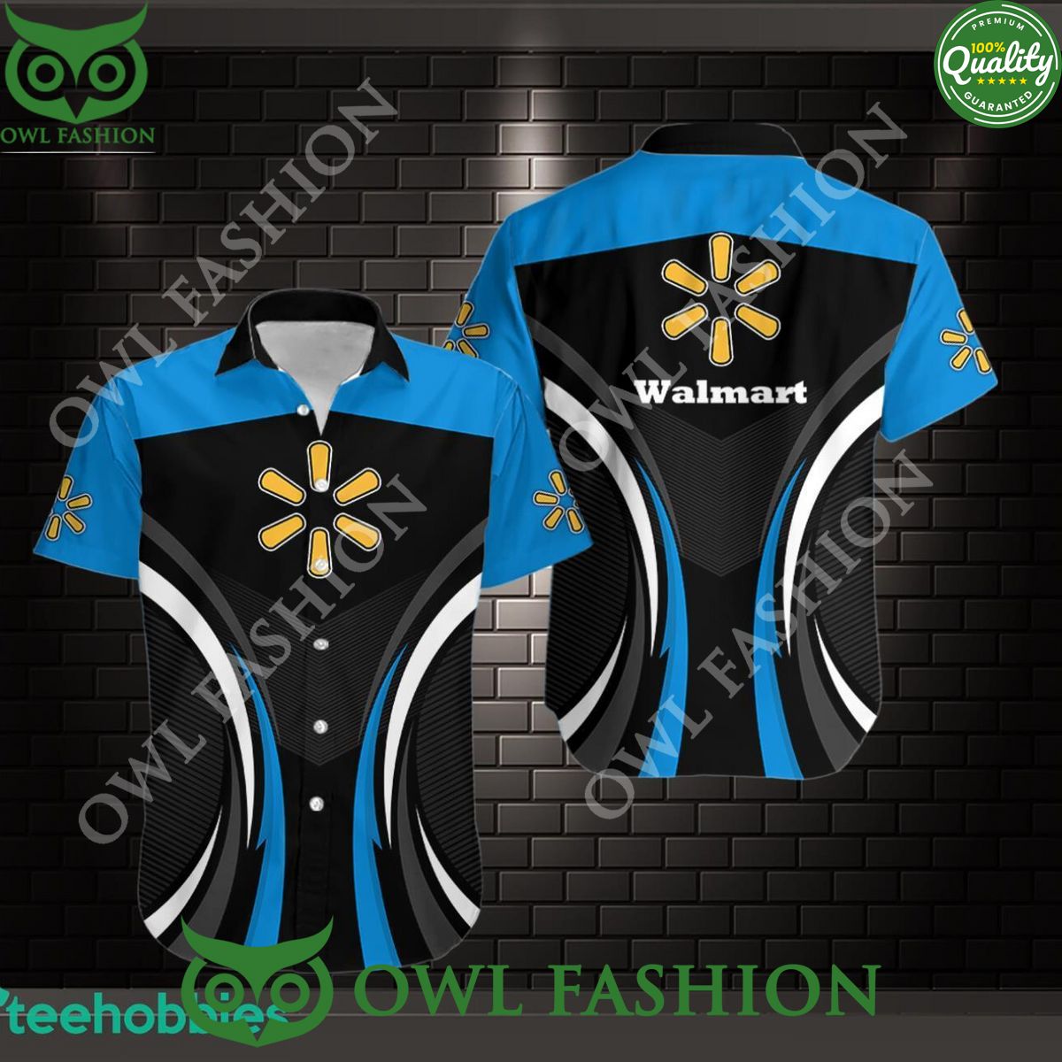 Walmart Logo Limited Summer 3d Hawaiian - Adult & Kids T-Shirts, Sweatshirts & Hoodies apparel design preview 1