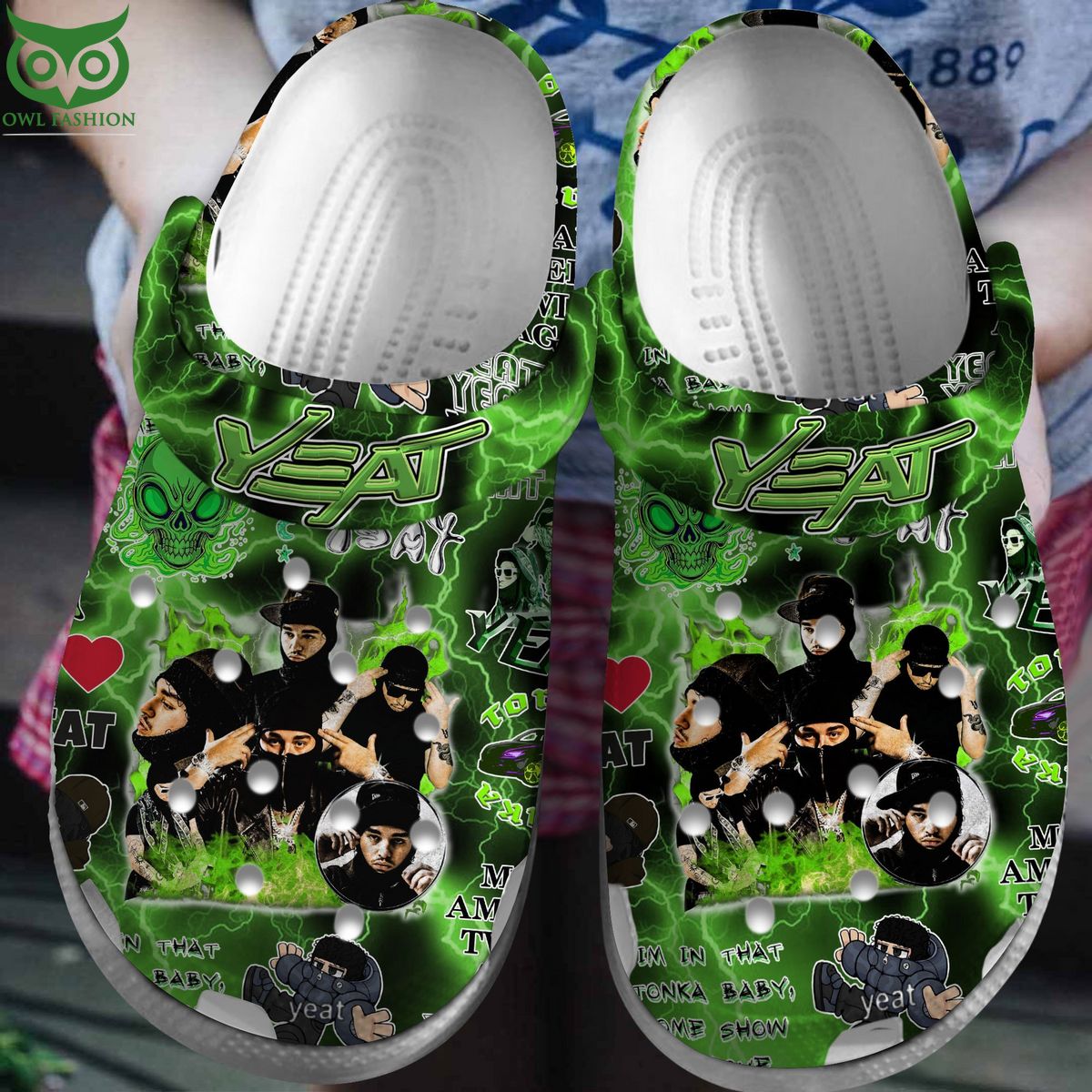 Yeat American Rapper Premium Clogs - Adult & Kids T-Shirts, Sweatshirts & Hoodies apparel design preview 1