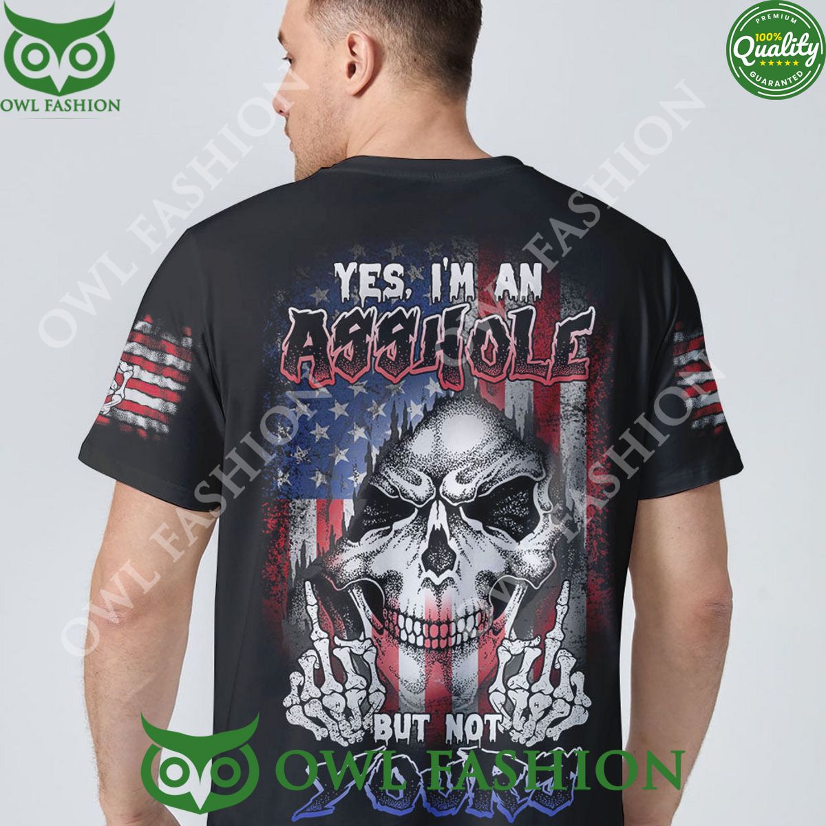 Yes I Am A B I'M An Couple Skull 3D - Adult & Kids T-Shirts, Sweatshirts & Hoodies apparel design preview 1