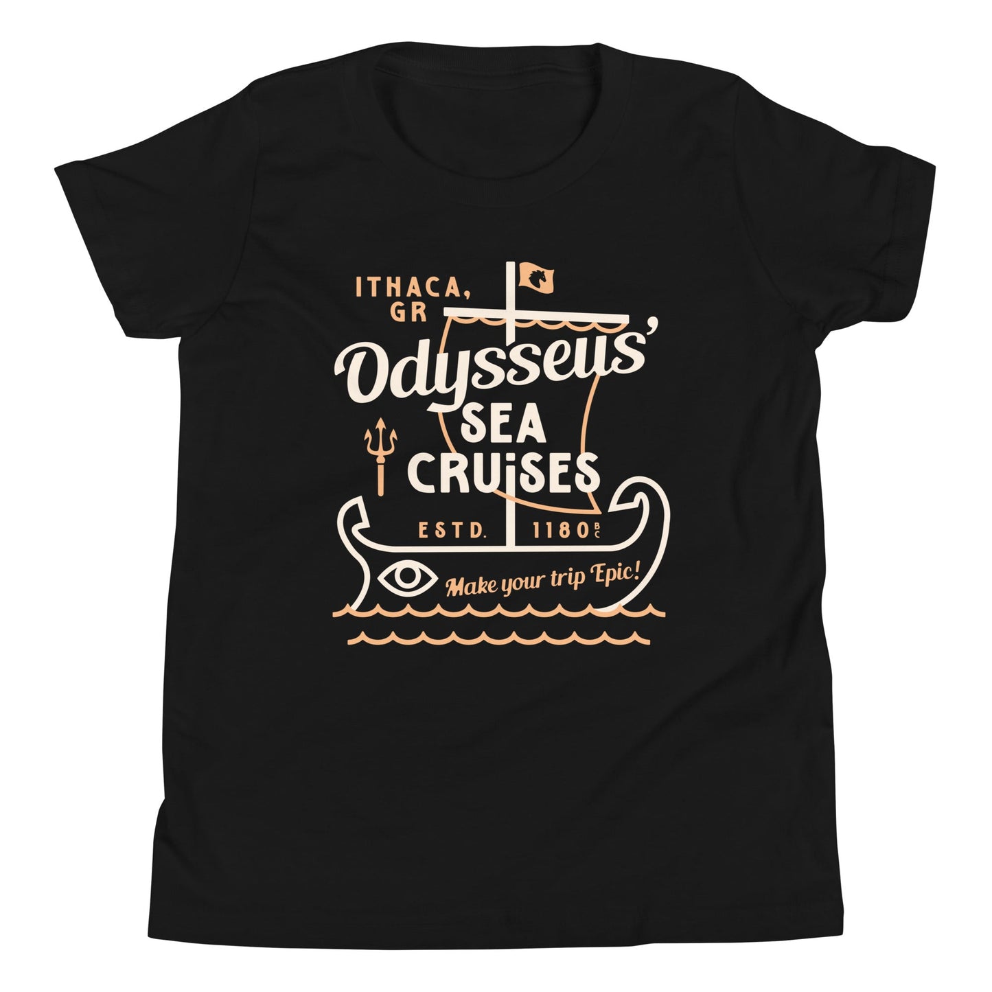 Odysseus Sea Cruises Kid's - Adult & Kids T-Shirts, Sweatshirts & Hoodies apparel design preview 1