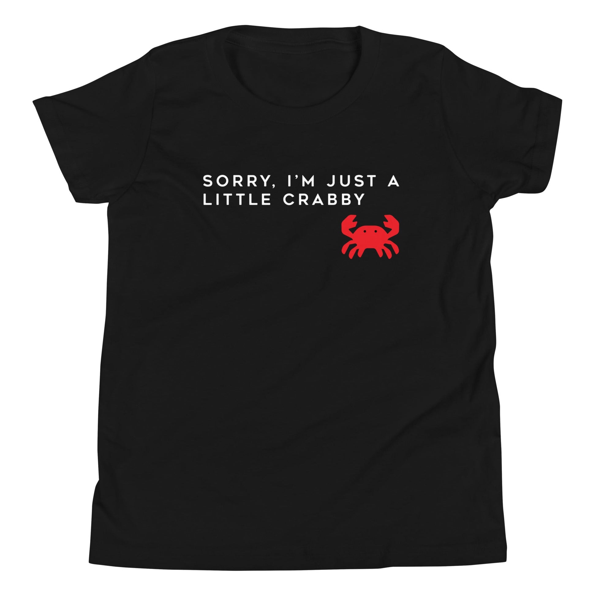 Sorry, I'm Just A Little Crabby Kid's - Adult & Kids T-Shirts, Sweatshirts & Hoodies apparel design preview 1