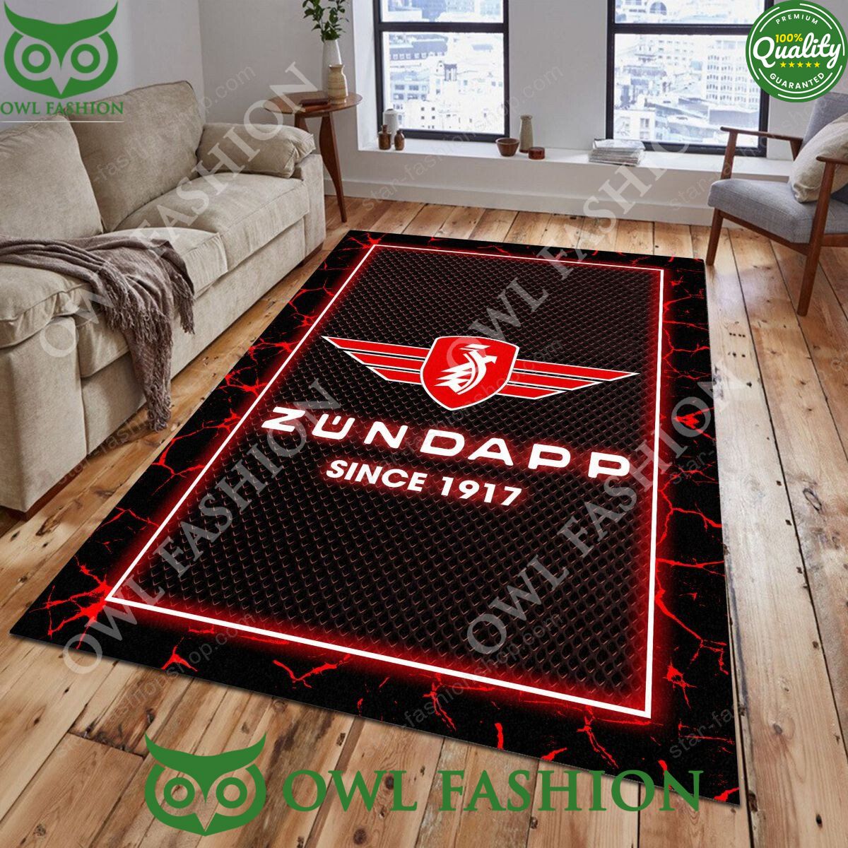 Zundapp New Design 2024 Premium Carpet Rug - Adult & Kids T-Shirts, Sweatshirts & Hoodies apparel design preview 1
